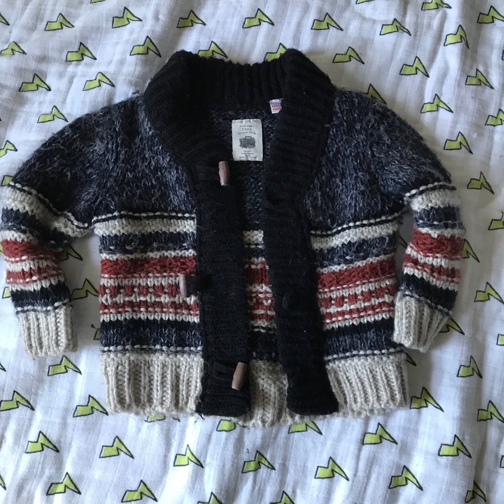 Zara baby boy cardigan